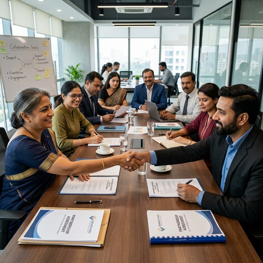 NGO partnership collaboration meeting